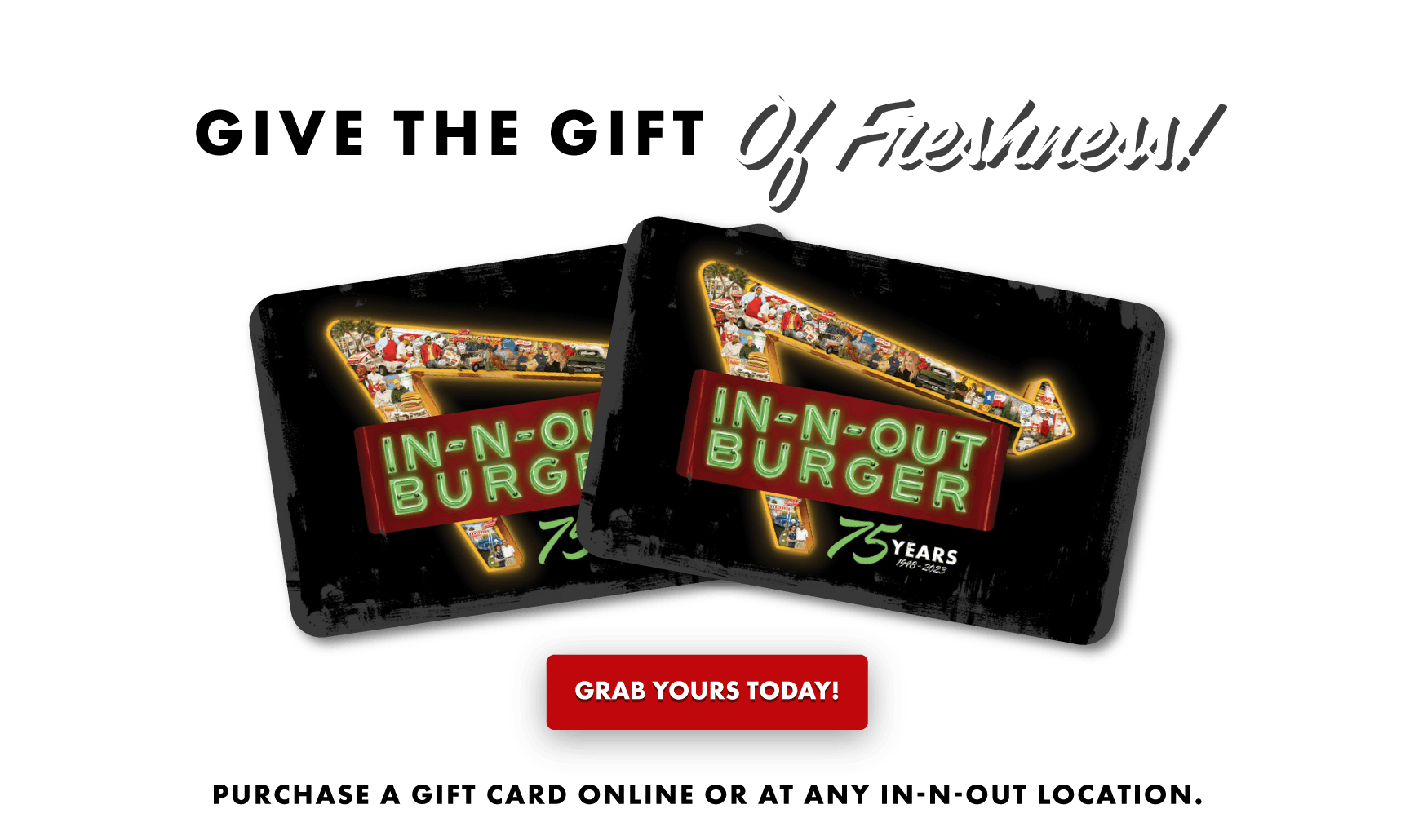Give the Gift of Freshness